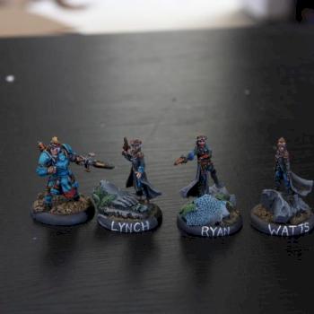 cygnar Journeymen warcaster and the black 13th by gigantorjosh