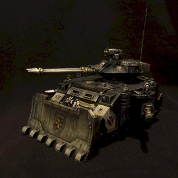 Black Templars 'Zweihander' Predator tankhunter. by Carcharadon
