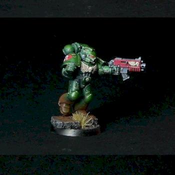 Dark Angels Tactical Marine by zulus