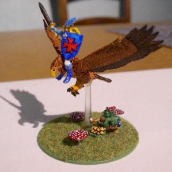 Lord  elfe on eagle by leoness
