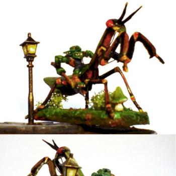goblin on mantis by sheep