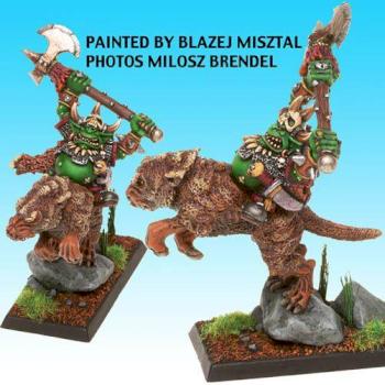 Goblin Big Boss on Wolf by bless