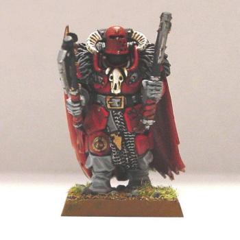 Khorne chaos knight by Chaosette