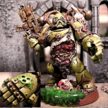 Nurgle champion by MaxeysPad