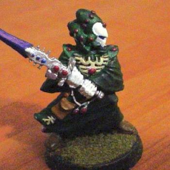 Eldar warlock by macdaddy