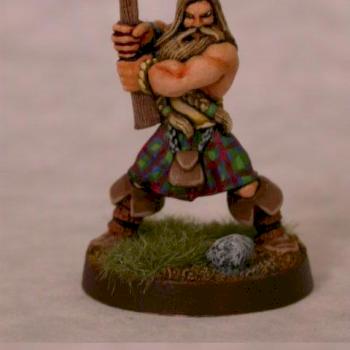 Gael Male w/ 2-Handed Axe by AGProductions