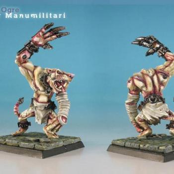 rat ogre skaven pour mordheim by Manumilitari