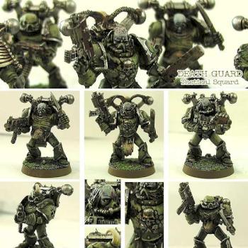 DeathGuard Tactical Squard by loliel