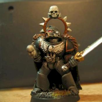 Chaos cloak plus spacw marine by Mitthrawnourudo