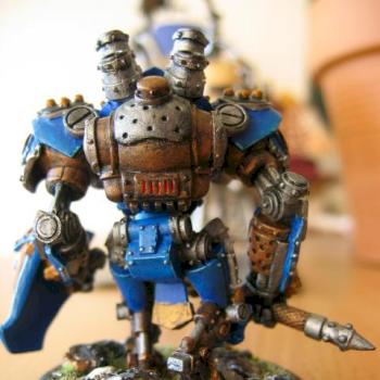 [Warmachine] Cygnar : Centurion - de dos by FoFoF