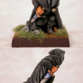 Kneeling Assassin by AGProductions