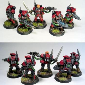Kasrkin squad by Weekender