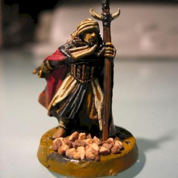 Haradrim Warrior with Spear by Angahision