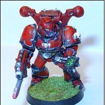Exorcist Chapter Space Marine by Nelef