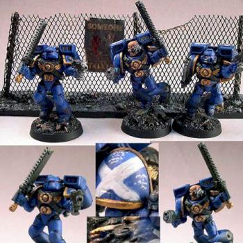 2nd company Ultramarine Assault Squad by slorak