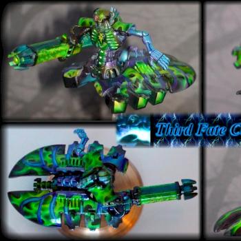 Necron Destroyer by RevenantDrag00n