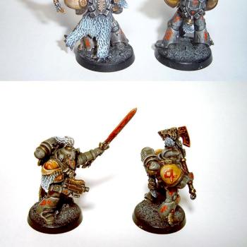 Space Wolves Runepriests by Aulbath
