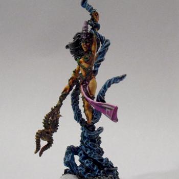 Dark Elves Mage by Giovyzia