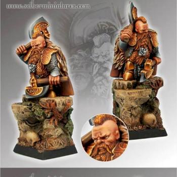 Dwarf Champion Scibor Monstrous Miniatures by Scibor