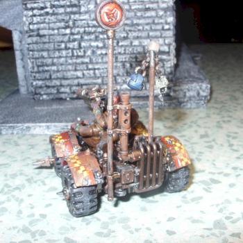 evil sunz ork warbuggy, rear by ronny