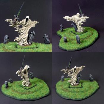 Grave Wraith : Ghost Ethereal Spirit Cemetary by zombie dad