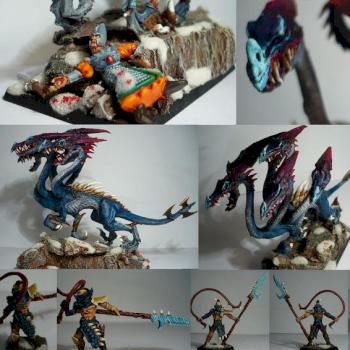 Hydre Elfe Noire by LordThanatos