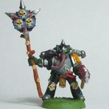 Nurgle Standard Bearer by Despoila