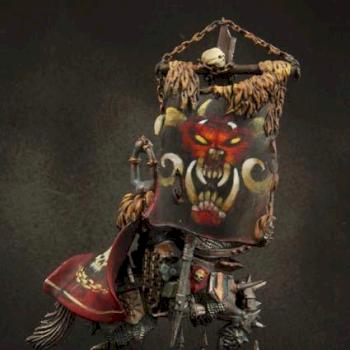 WARHAMMER Lord of Chaos with Standard by rene