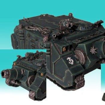 Dark Angels Rhino/Vindicator by Starfog