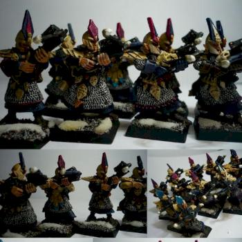 Arbalétriers Elfes Noirs by LordThanatos