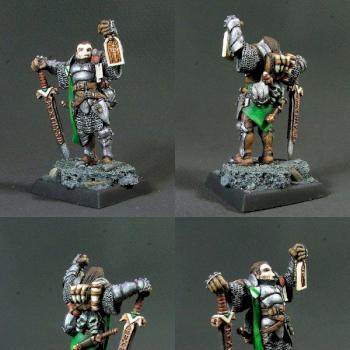 Marcus Gideon, Undead Hunter: Paladin Fighter Cleric by zombie dad