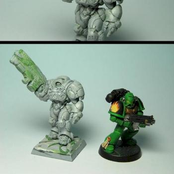 starcraft2 marine(surfaced) by hsh521