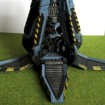 spacewolf drop pod2 by Shaun Goyer