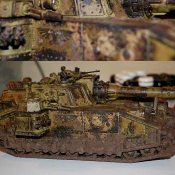 ENDURANCE - Death Korps of Krieg Titan Hunter Arkurion Shadow Sword Super Heavy Tank by BamRocket