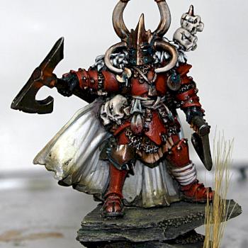 Chaos Warrior Gamesday by The horde
