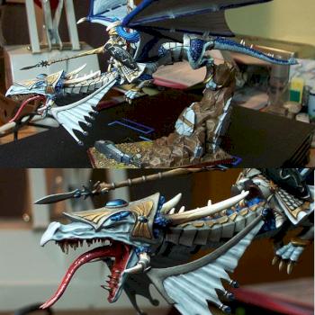 prince on dragon by charliess