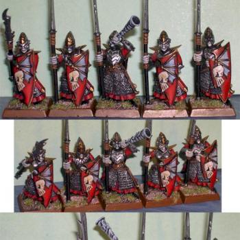 Dark Elf Warriors by SunHunter