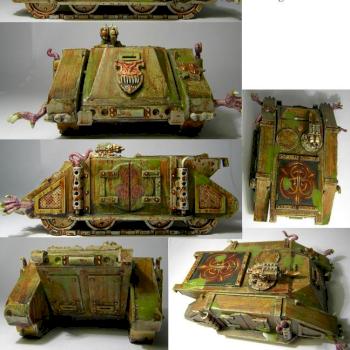Rhino Nurgle by LordThanatos