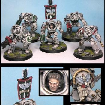 Deathwing Terminator Squad by winterdyne