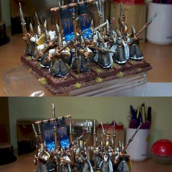 hight elve spearmen by charliess