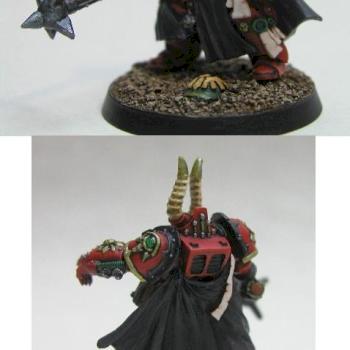 Converted Word Bearer Dark Apostle by kman