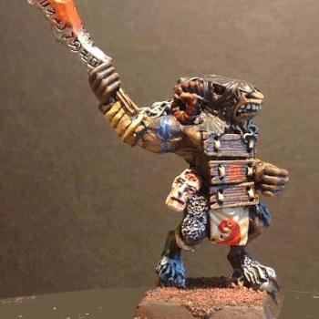 Mordheim Beastman by Eimerich