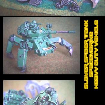Slayer Spider Tank 40k by McBain007
