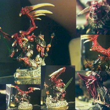 Iron Warrior Deamon Prince ½ painted by Psychoholiday