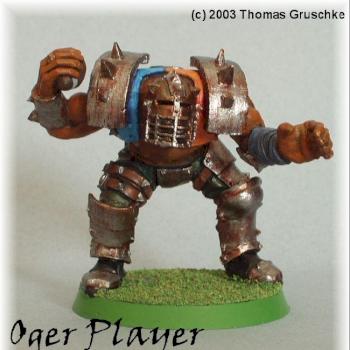 Blood Bowl Ogre by Aziraphale