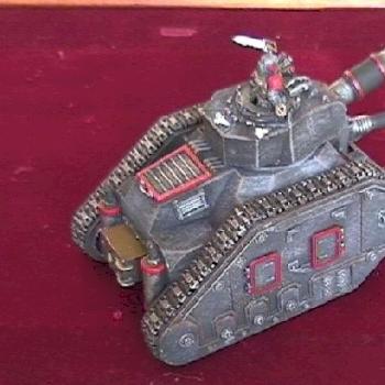 My first imperial Leman Russ Tank! by sp.marine