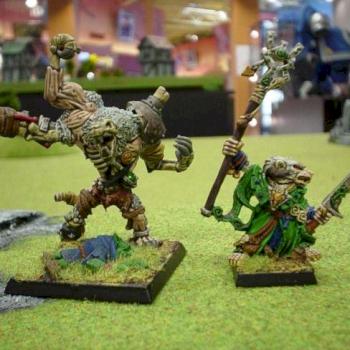 Skaven Thanquol and Boneripper by clan atrophy