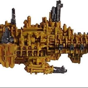 Imperial fist Strike Cruiser by Kendelfromfw