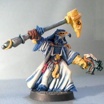 Osiris, sorcier élu de Tzeentch by Wisegolem