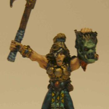 Champion danseur de guerre (wood elf) by crunlin